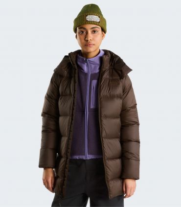 Parka The North Face Hydrenalite City Mujer Dark Chestnut