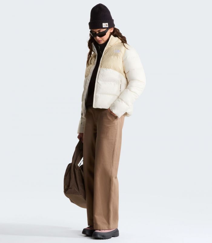 Compra online Chaqueta The North Face Saikuru Mujer White Dune Desert Stone en oferta al mejor precio