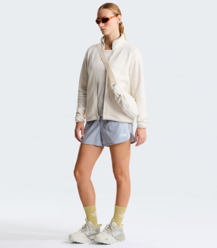 Compra online Forro polar The North Face Glacier Mujer White Dune en oferta al mejor precio