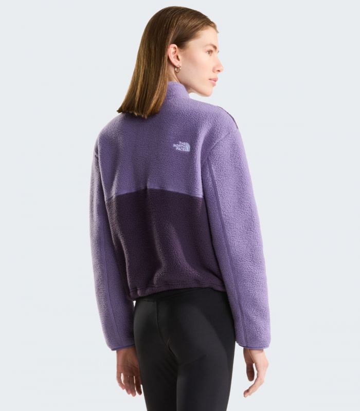 Compra online Chaqueta polar con cremallera de 1/4 The North Face Yumiori Mujer Endless Dusk en oferta al mejor precio