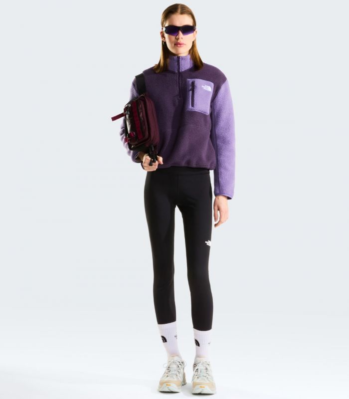 Compra online Chaqueta polar con cremallera de 1/4 The North Face Yumiori Mujer Endless Dusk en oferta al mejor precio