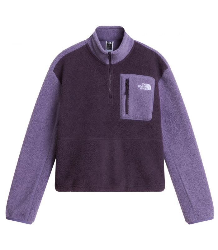 Compra online Chaqueta polar con cremallera de 1/4 The North Face Yumiori Mujer Endless Dusk en oferta al mejor precio
