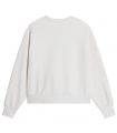 Compra online Sudadera The North Face TNF Essential Simple Dome Boxy Oversized Crew Mujer White Dune en oferta al mejor precio