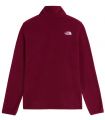 Compra online Forro polar con cremallera de 1/4 The North Face Glacier Mujer Burgundy Crush en oferta al mejor precio