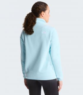 The North Face Forro polar con cremallera de 1/4 Glacier Mujer Glacier — photo 2