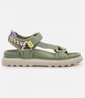Sandalias Mustang Sunny Mujer Verde Claro