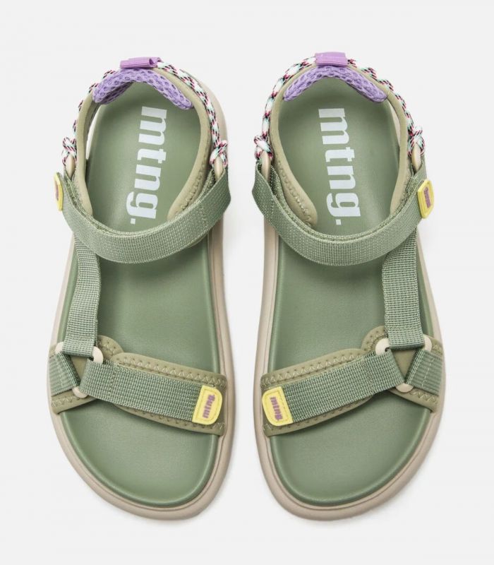Compra online Sandalias Mustang Sunny Mujer Verde Claro en oferta al mejor precio