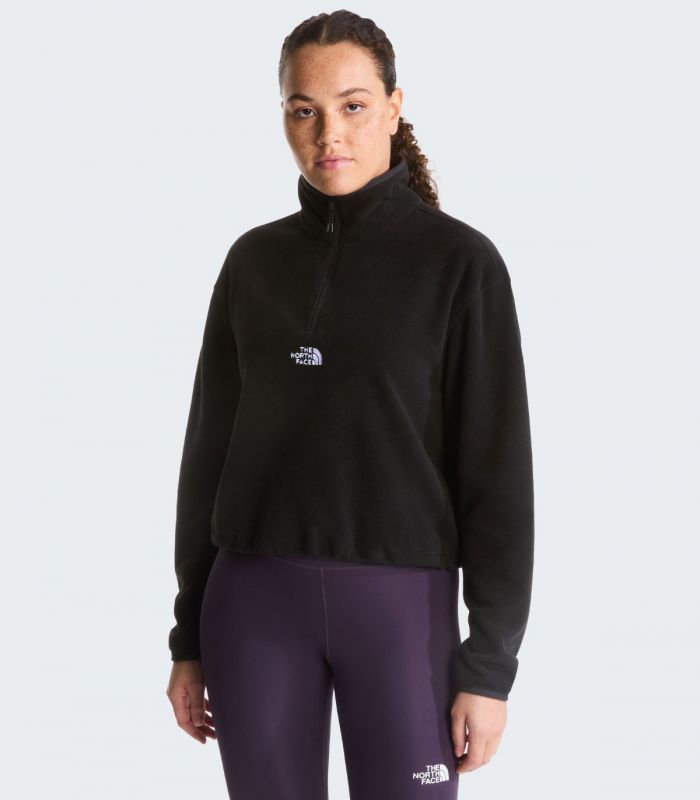 Compra online Forro Polar The North Face Novelty Logo Glacier Mujer TNF Black en oferta al mejor precio