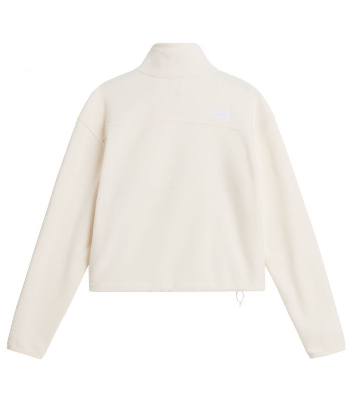 Compra online Forro Polar The North Face Novelty Logo Glacier Mujer White Dune en oferta al mejor precio