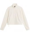 Compra online Forro Polar The North Face Novelty Logo Glacier Mujer White Dune en oferta al mejor precio