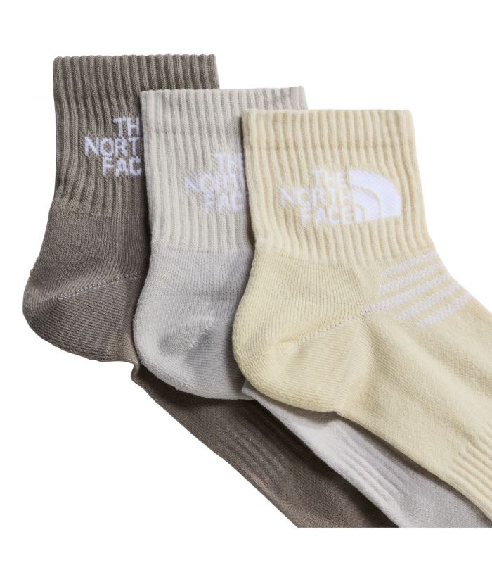 Compra online Calcetines The North Face Multi Sport Cush Quarter Sock 3P Stone Slab en oferta al mejor precio