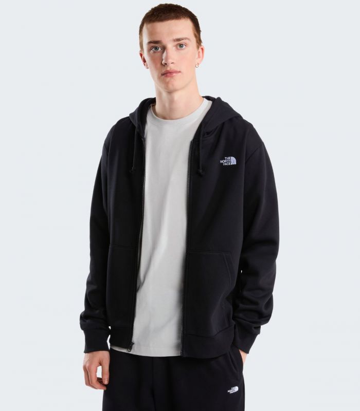 Compra online Sudadera The North Face Evolution Simple Dome Regular Full Zip Hoodie Hombre TNF Black en oferta al mejor precio