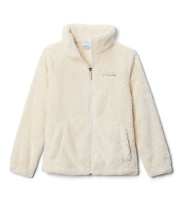 Forro Polar Columbia Fire Side™ Sherpa FZ Niños Chalk