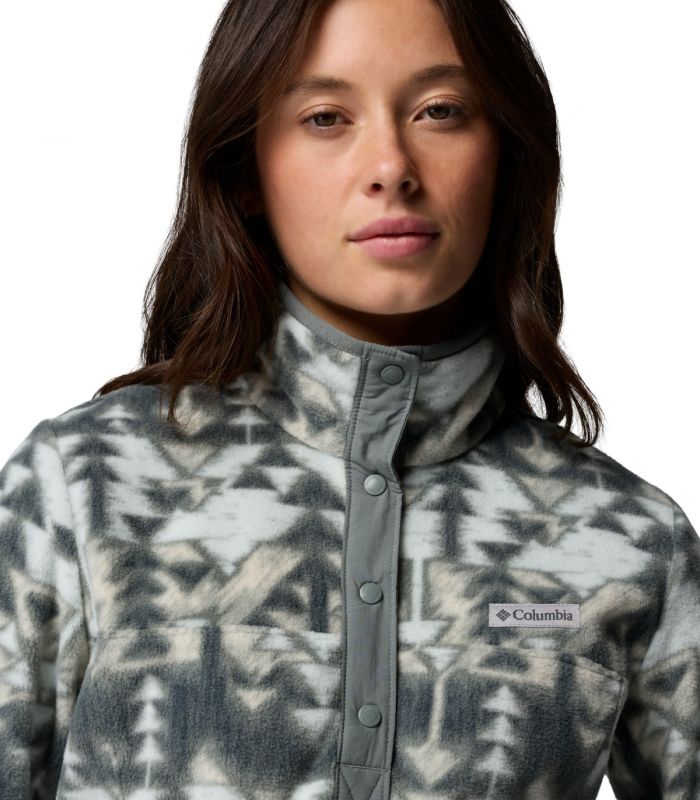 Compra online Polar Columbia Benton Springs Printed 1/2 Mujer Sedona Sage en oferta al mejor precio