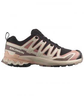 Zapatillas Salomon Xa Pro 3D V9 Mujer Black Burlwood Rose