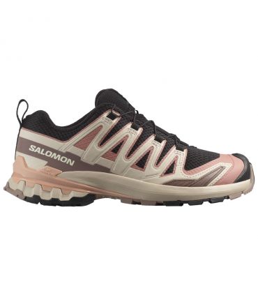 Zapatillas Salomon Xa Pro 3D V9 Mujer Black Burlwood Rose