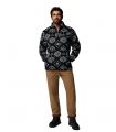 Compra online Forro polar Columbia Rugged Ridge™ High Pile HZ Hombre Black Checked en oferta al mejor precio