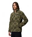 Compra online Forro polar Columbia Rugged Ridge™ High Pile HZ Hombre Stone Green en oferta al mejor precio