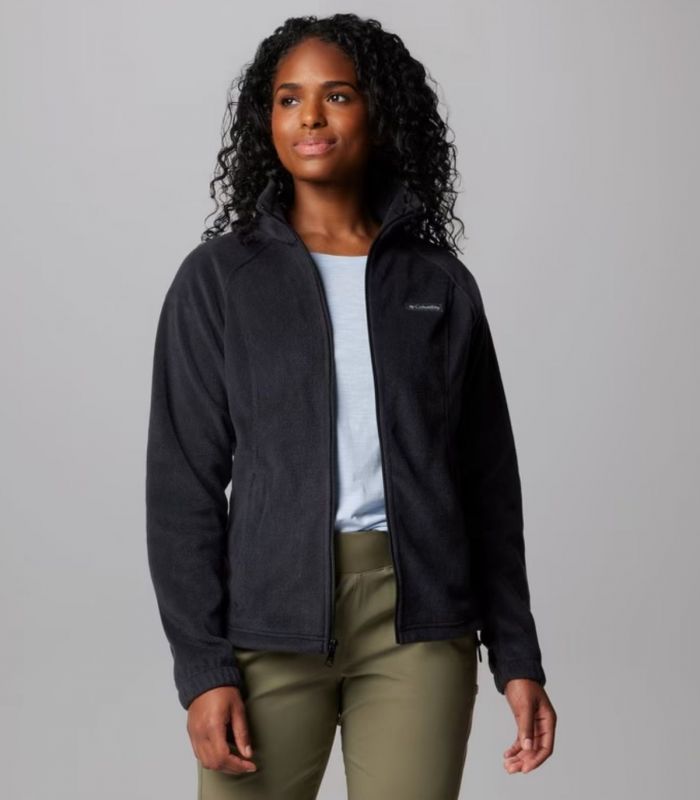 Compra online Chaqueta de forro polar Columbia Benton Springs™ Mujer Black en oferta al mejor precio