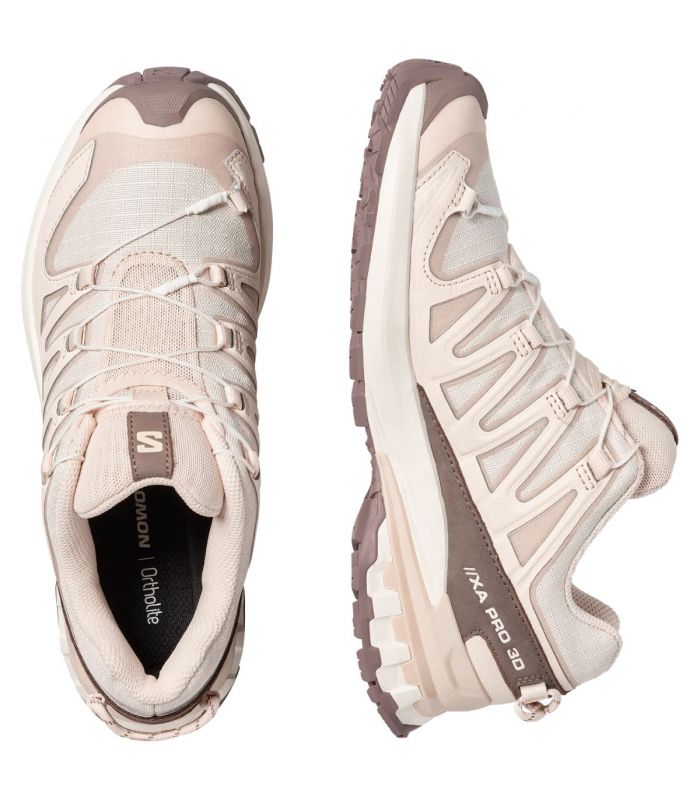 Compra online Zapatillas Salomon Xa Pro 3D V9  Lifelong Mujer Tapioca en oferta al mejor precio