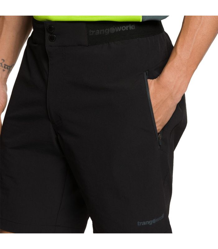 Compra online Pantalones Cortos Trangoworld Hornavan DF Hombre Caviar en oferta al mejor precio