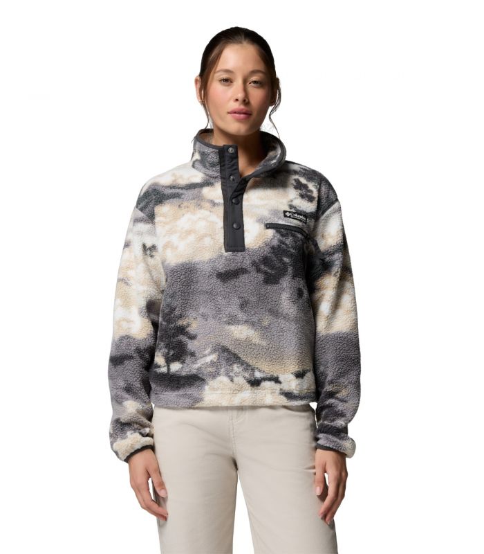 Compra online Forro polar Columbia Helvetia II Printed Mujer Shark en oferta al mejor precio