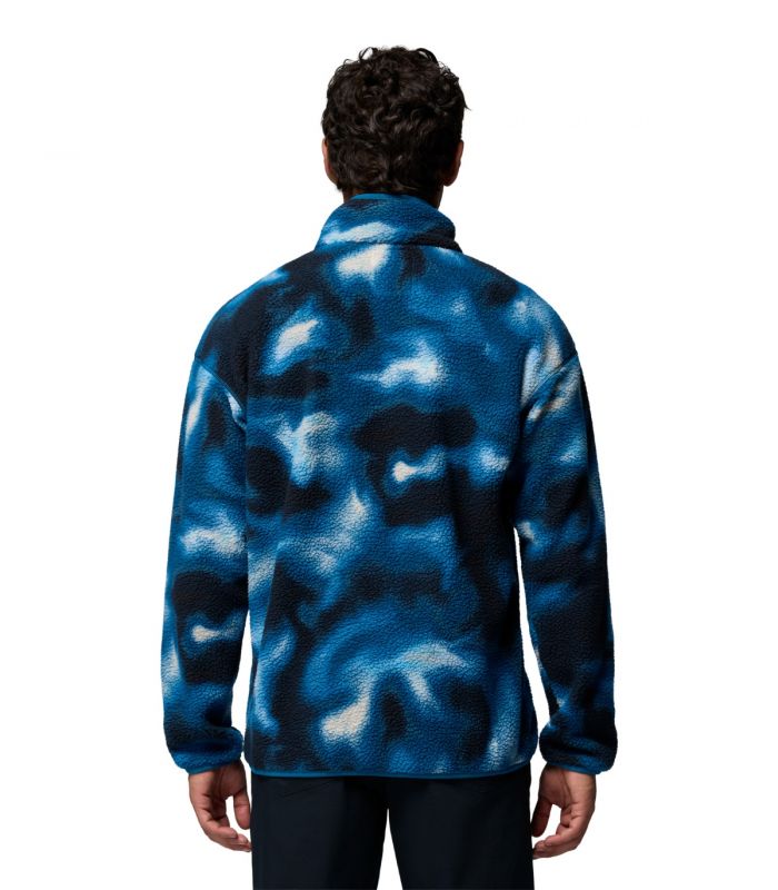 Compra online Forro polar Columbia Helvetia II Printed Hombre Phoenix Blue en oferta al mejor precio