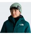 Compra online Gorro con borde y logotipo de The North Face encuadrado Niños Slate Moss en oferta al mejor precio