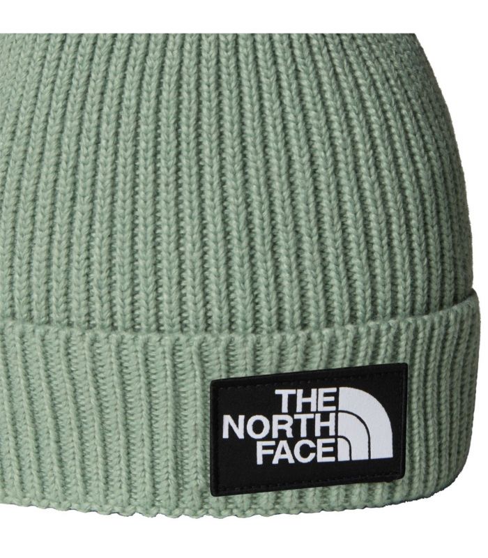 Compra online Gorro con borde y logotipo de The North Face encuadrado Niños Slate Moss en oferta al mejor precio