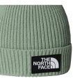 Compra online Gorro con borde y logotipo de The North Face encuadrado Niños Slate Moss en oferta al mejor precio