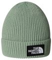 Compra online Gorro con borde y logotipo de The North Face encuadrado Niños Slate Moss en oferta al mejor precio