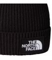 Compra online Gorro con borde y logotipo de The North Face encuadrado Niños TNF Black en oferta al mejor precio