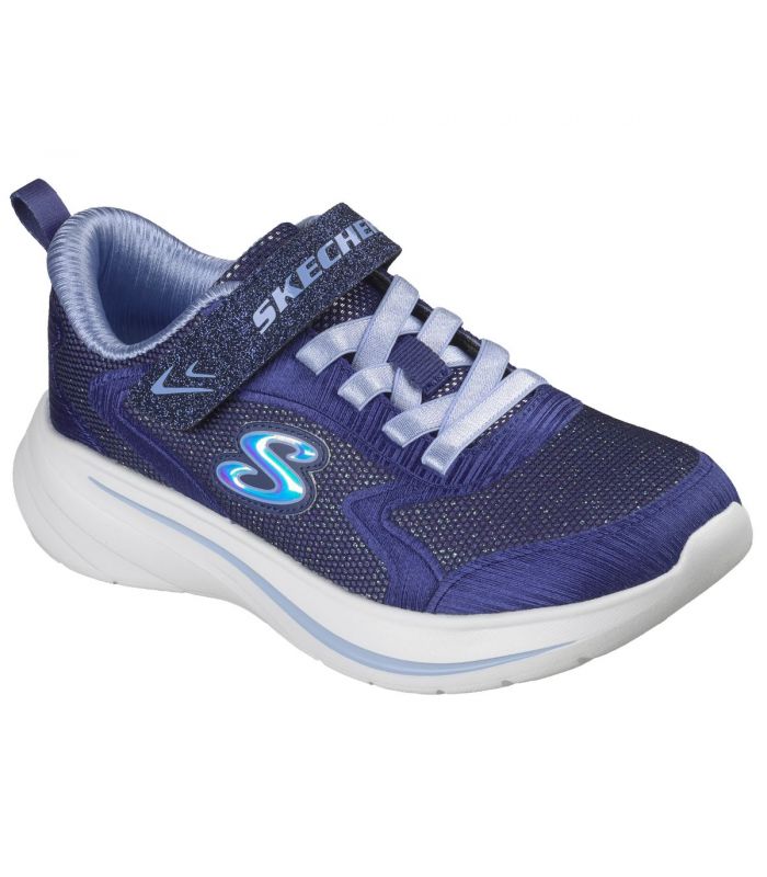 Compra online Zapatillas Skechers Wave 92 Niños Azul Marino Azul Claro en oferta al mejor precio