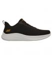 Compra online Zapatillas Skechers BOBS Moda Flex Hombre Negro Blanco en oferta al mejor precio