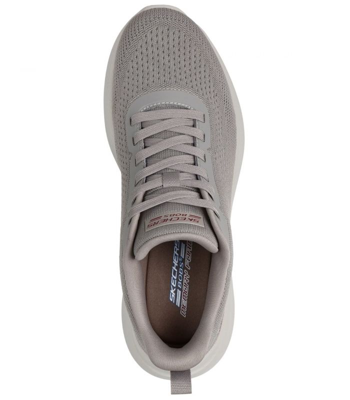 Compra online Zapatillas Skechers BOBS Moda Flex Hombre Taupe en oferta al mejor precio
