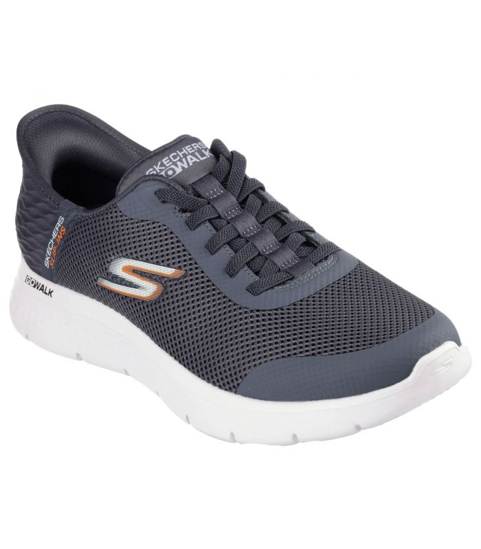 Compra online Zapatillas Skechers Slip-ins: GO WALK Flex - Hands Up Hombre Gris en oferta al mejor precio