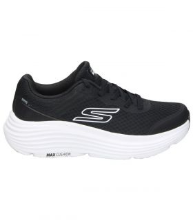 Zapatillas Skechers Max Cushioning Endeavour Hombre Negro Blanco