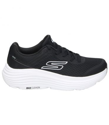 Zapatillas Skechers Max Cushioning Endeavour Hombre Negro Blanco