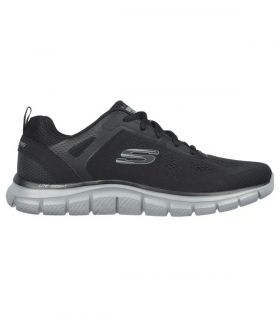 Zapatillas Skechers Track Broader Hombre Negro Marengo