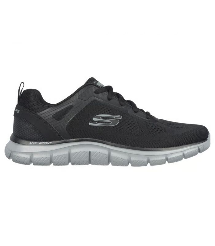 Compra online Zapatillas Skechers Track Broader Hombre Negro Marengo en oferta al mejor precio