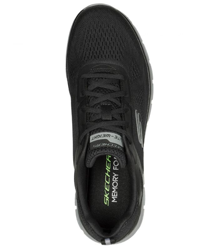 Compra online Zapatillas Skechers Track Broader Hombre Negro Marengo en oferta al mejor precio