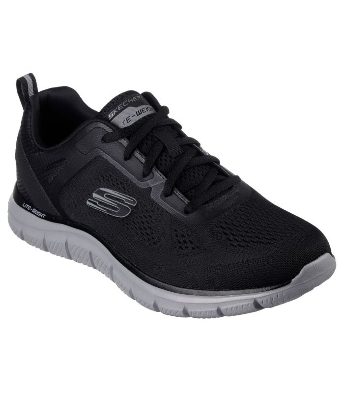 Compra online Zapatillas Skechers Track Broader Hombre Negro Marengo en oferta al mejor precio
