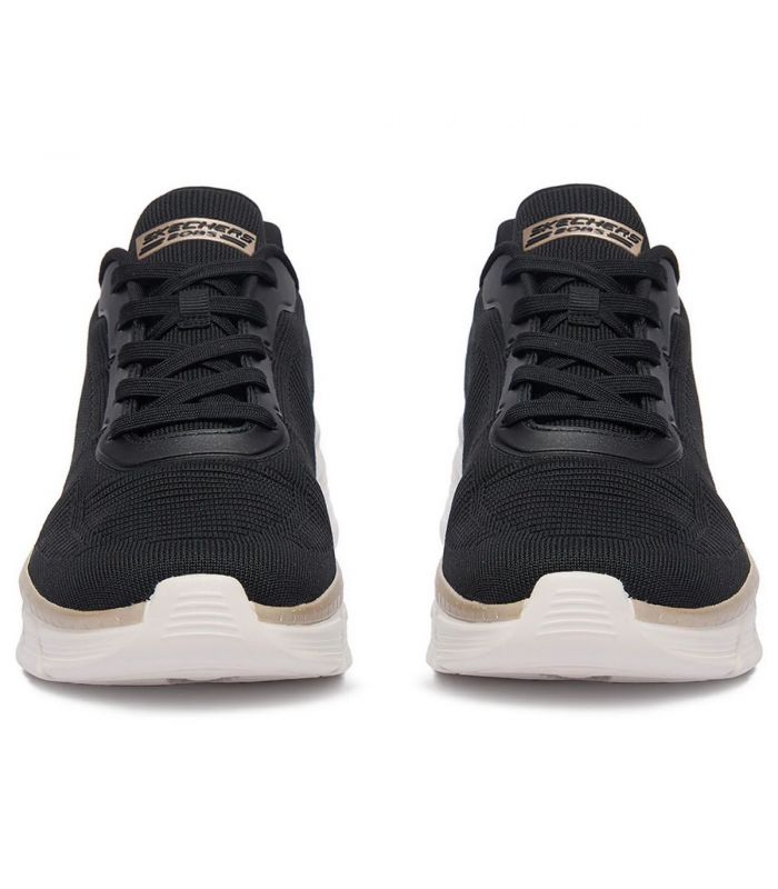 Compra online Zapatillas Skechers BOBS Sport B Flex Hi Flying HI Mujer Negro Blanco en oferta al mejor precio