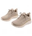 Compra online Zapatillas Skechers BOBS Sport B Flex Hi Flying HI Mujer Taupe en oferta al mejor precio