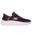 Compra online Zapatillas Skechers Go Walk Flex Mujer Borgoña en oferta al mejor precio