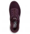 Compra online Zapatillas Skechers Go Walk Flex Mujer Borgoña en oferta al mejor precio