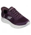 Compra online Zapatillas Skechers Go Walk Flex Mujer Borgoña en oferta al mejor precio