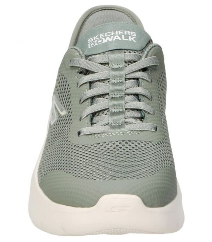 Compra online Zapatillas Skechers Go Walk Flex Mujer Oliva en oferta al mejor precio