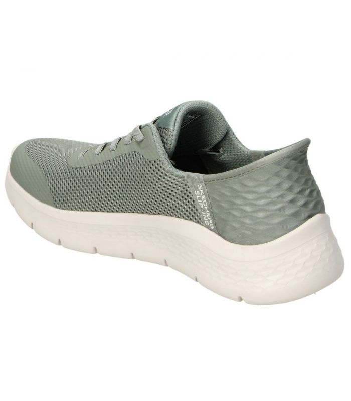 Compra online Zapatillas Skechers Go Walk Flex Mujer Oliva en oferta al mejor precio