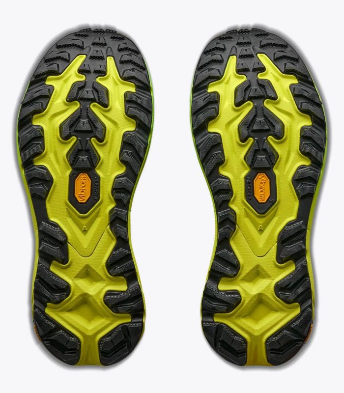 Compra online Zapatillas Hoka Mafate 5 Hombre Frost Citrus en oferta al mejor precio